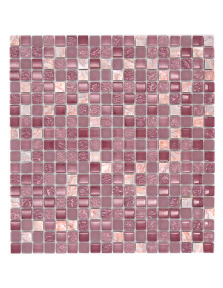 Mosaik Kristall Marmor Rosa | Ekosten.se