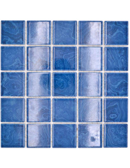 Keramik Mosaik Blå Blank | Ekosten.se