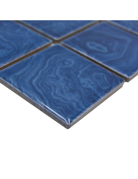 Keramik Mosaik Blå Blank | Ekosten.se