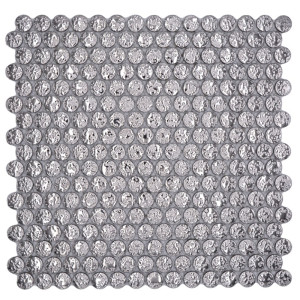 Silver Knappmosaik Struktur | Ekosten.se