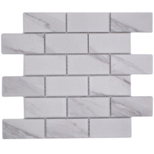 Carrara Subway Klinkermosaik | Ekosten.se