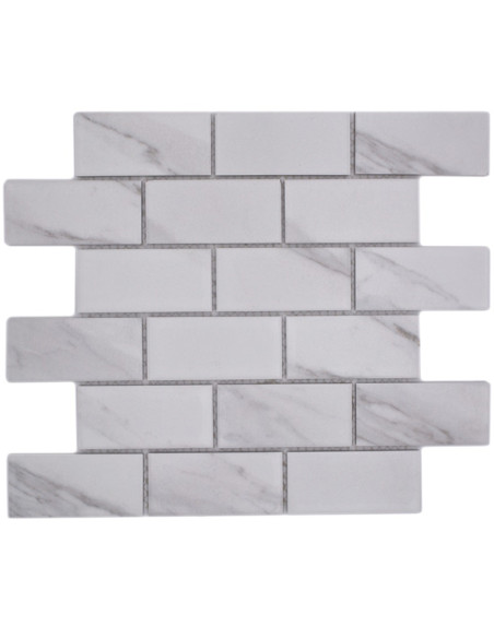 Carrara Subway Klinkermosaik | Ekosten.se