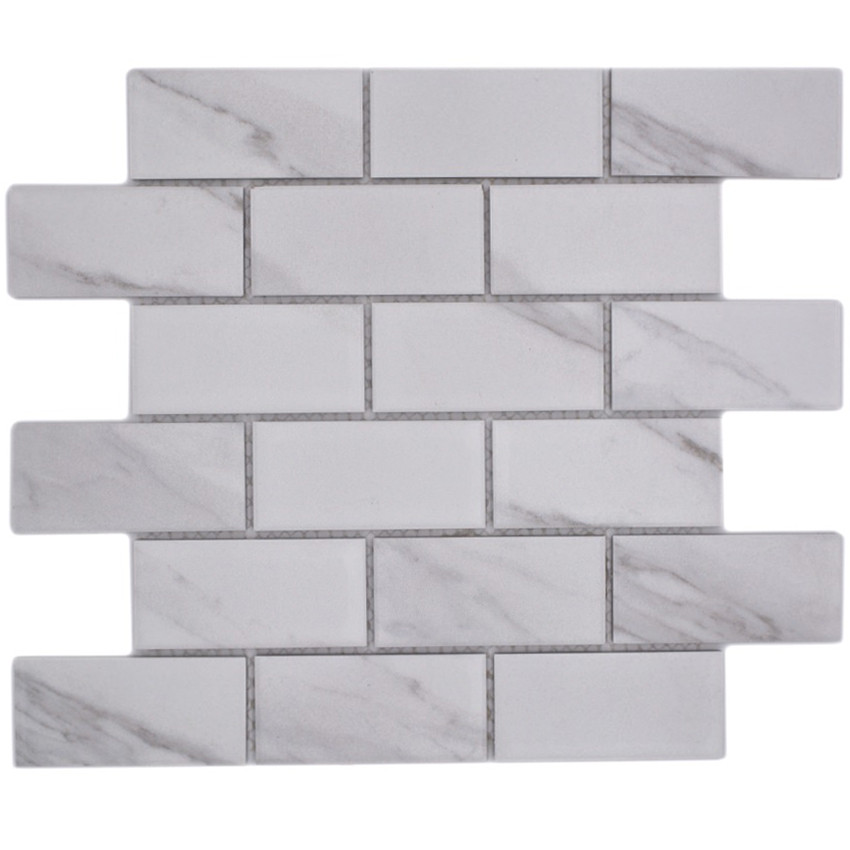 Carrara Subway Klinkermosaik | Ekosten.se