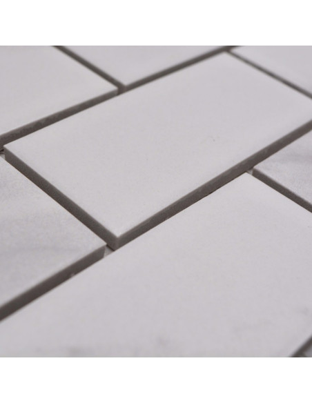 Carrara Subway Klinkermosaik | Ekosten.se