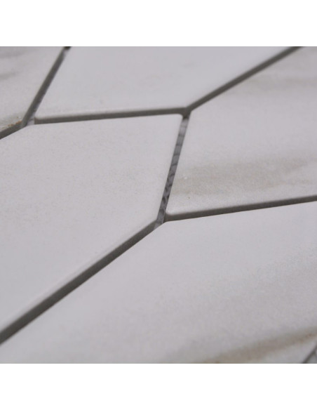Calacatta Long Hexagon Klinkermosaik | Ekosten.se