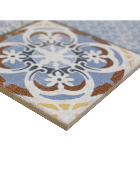 Retro Klinker Mosaik Multicolor | Ekosten.se