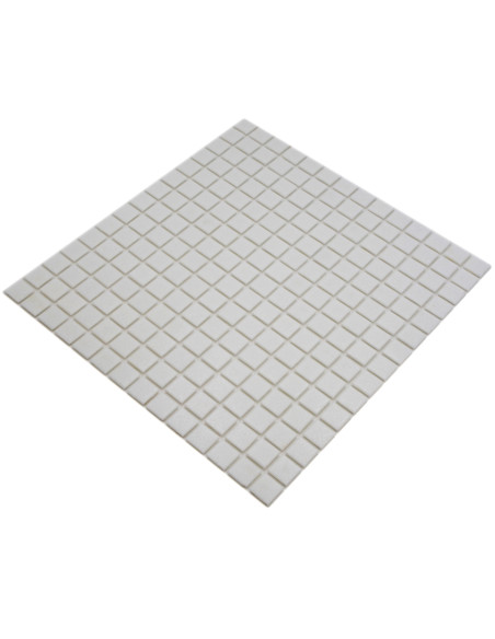Vit Glasmosaik Blank | Ekosten.se