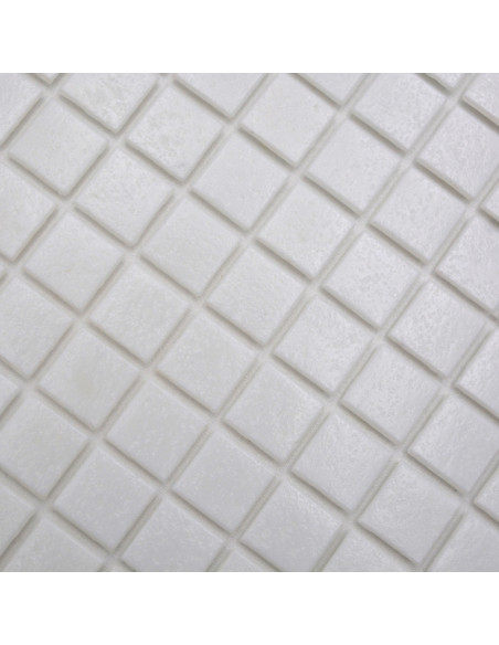 Vit Glasmosaik Blank | Ekosten.se