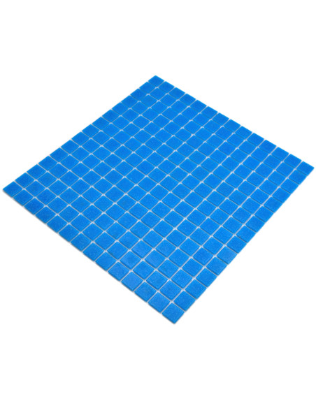 Blå Glasmosaik Blank | Ekosten.se