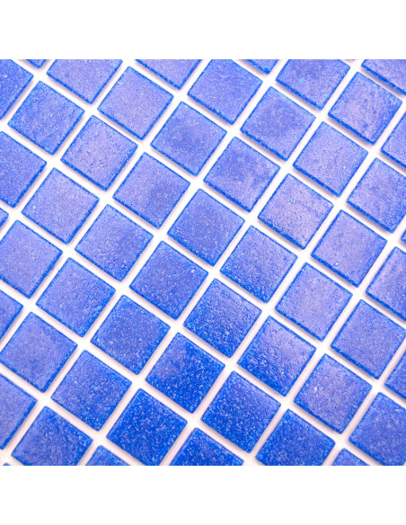 Mörkblå Glasmosaik Blank | Ekosten.se