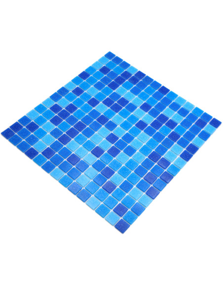 Poolmosaik Blank Blå Mix | Ekosten.se