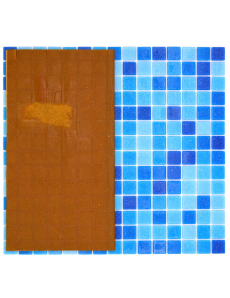 Blå Poolmosaik Blank | Ekosten.se