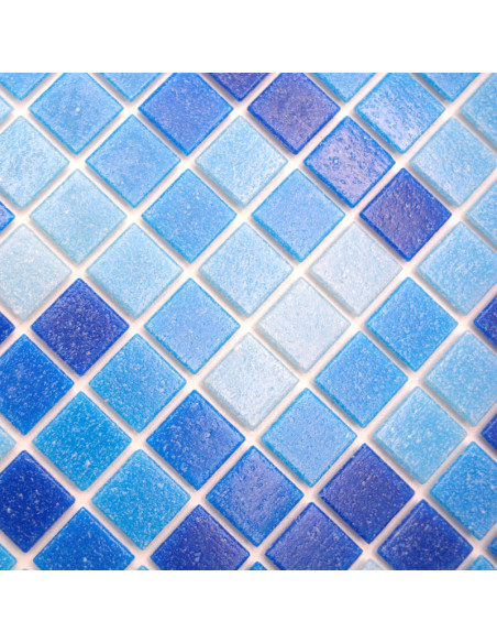 Blå Poolmosaik Blank | Ekosten.se