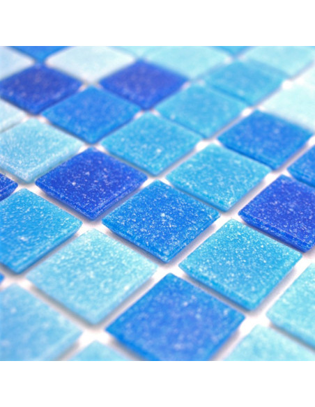 Blå Poolmosaik Blank | Ekosten.se