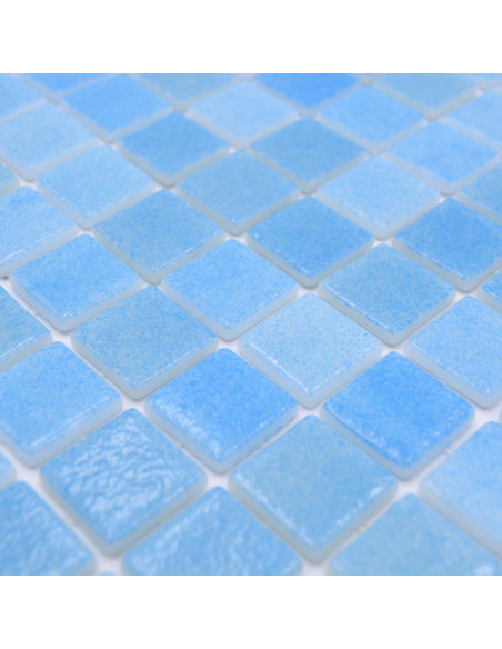 Poolmosaik Eco Ljusblå Blank | Ekosten.se