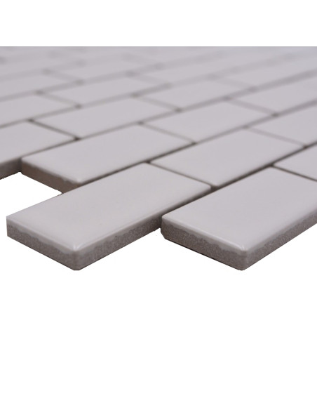 Vit Brickmosaik Murförband Klinker Matt | Ekosten.se