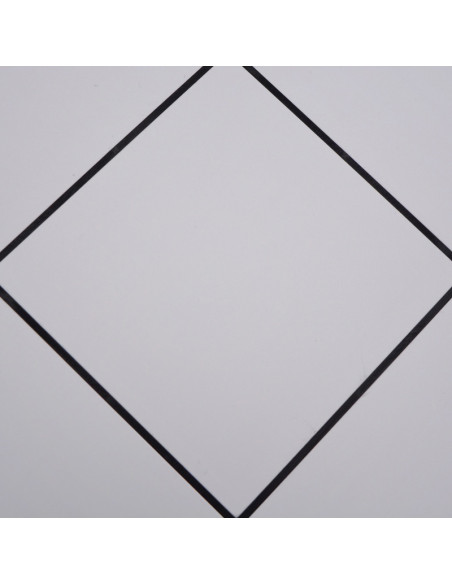 Självhäftande Vit Mosaik Aluminium | Ekosten.se