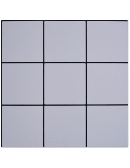 Självhäftande Vit Mosaik Aluminium | Ekosten.se