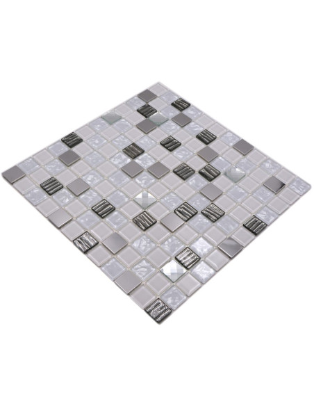 Silver Självhäftande Kristall Mosaik | Ekosten.se