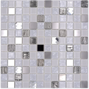 Silver Självhäftande Kristall Mosaik | Ekosten.se