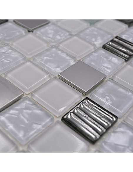 Silver Självhäftande Kristall Mosaik | Ekosten.se