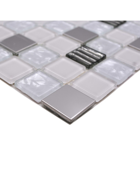 Silver Självhäftande Kristall Mosaik | Ekosten.se