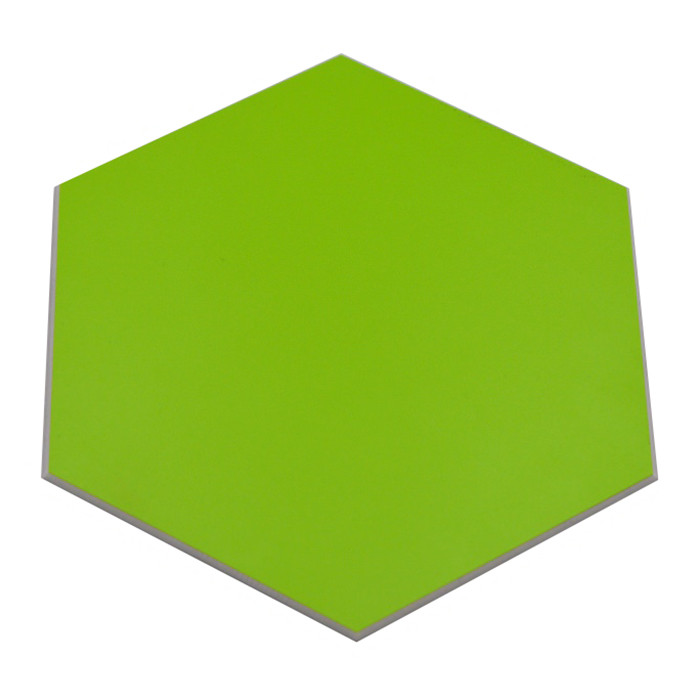 Självhäftande Vinyl Mosaik Hexagon Grön | Ekosten.se