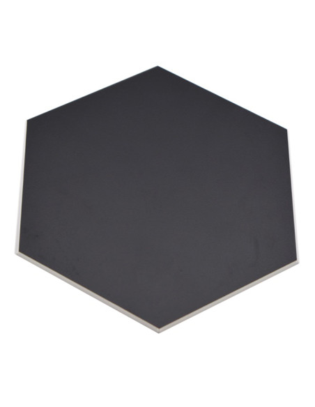 Självhäftande Vinyl Platta Hexagon Svart | Ekosten.se