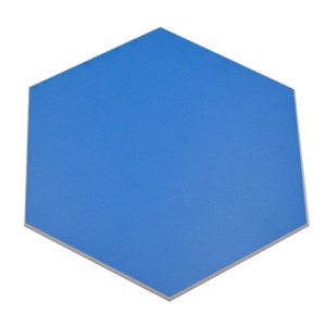 Självhäftande Vinyl Mosaik Hexagon Blå | Ekosten.se