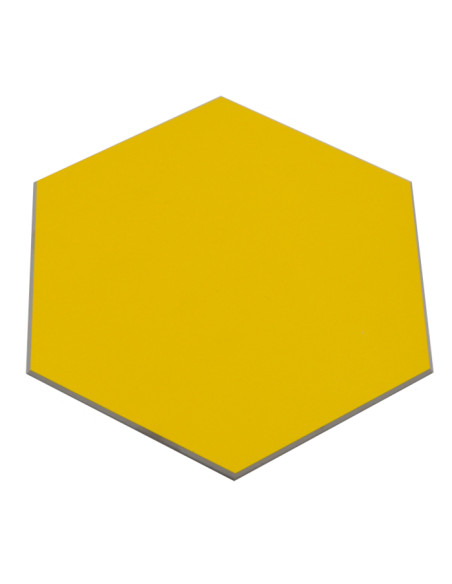 Självhäftande Vinyl Mosaik Hexagon Gul | Ekosten.se