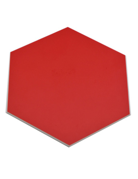 Självhäftande Vinyl Mosaik Hexagon Röd | Ekosten.se