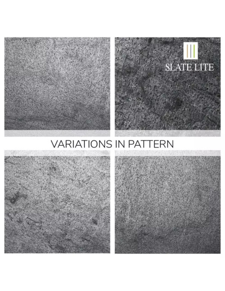 Självhäftande Skifferfanér Silver Grey | Ekosten.se