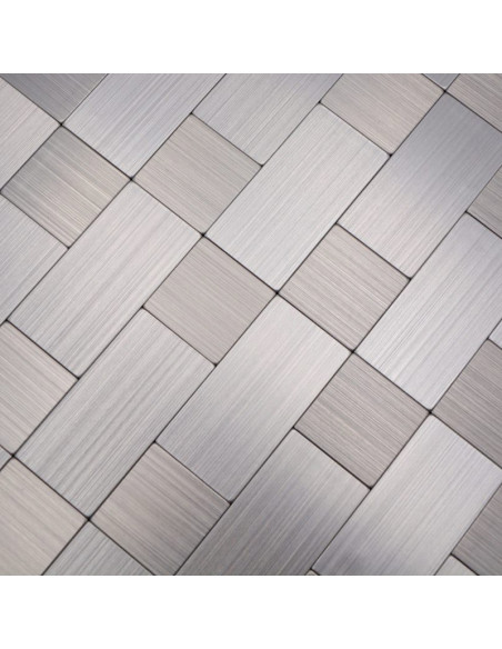 Självhäftande Mosaik Silver | Ekosten.se