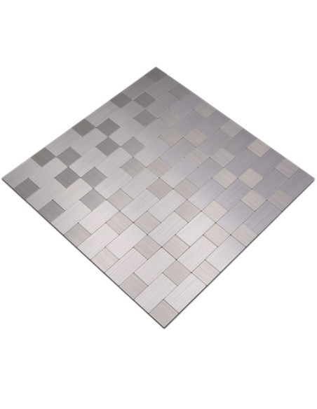 Självhäftande Mosaik Silver | Ekosten.se