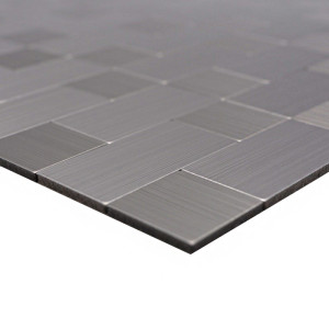 Självhäftande Mosaik Silver | Ekosten.se