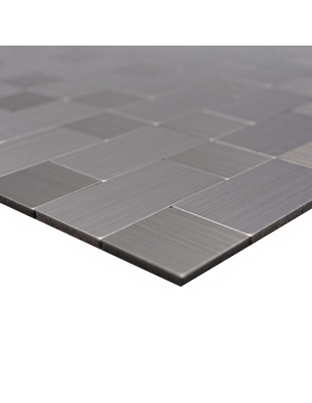 Självhäftande Mosaik Silver | Ekosten.se