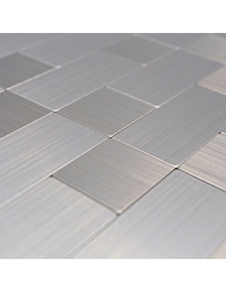 Självhäftande Mosaik Silver | Ekosten.se