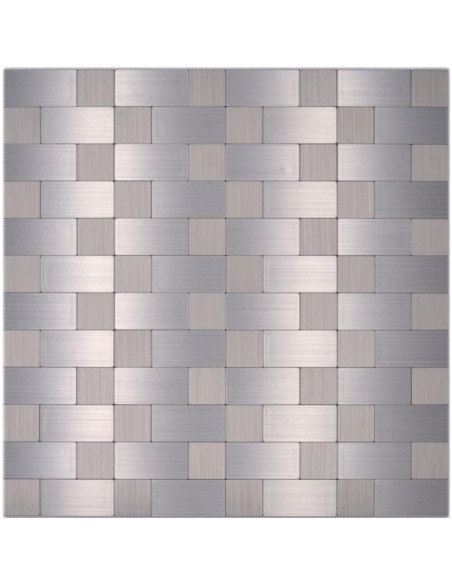 Självhäftande Mosaik Silver | Ekosten.se