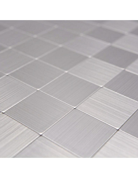 Självhäftande Silver Metall Mosaik | Ekosten.se