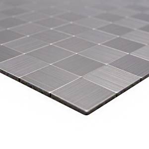 Självhäftande Silver Metall Mosaik | Ekosten.se