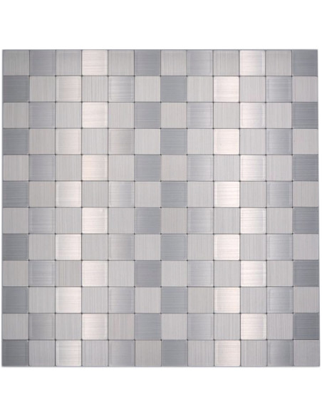 Självhäftande Silver Metall Mosaik | Ekosten.se