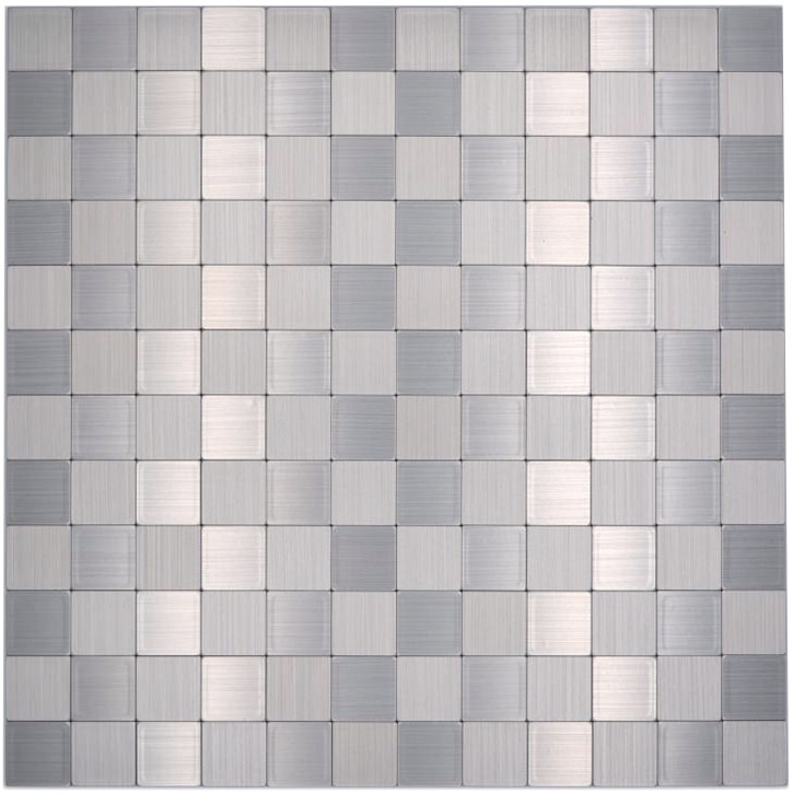Självhäftande Silver Metall Mosaik | Ekosten.se