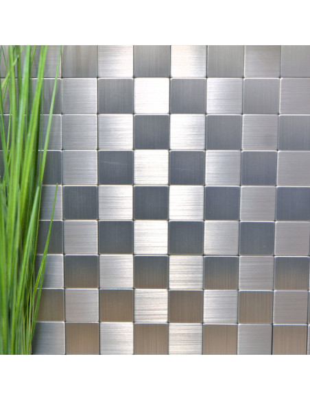 Självhäftande Silver Metall Mosaik | Ekosten.se