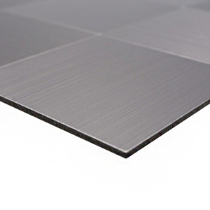 Silver Självhäftande Metall Mosaik | Ekosten.se