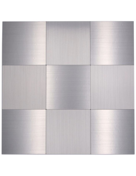 Silver Självhäftande Metall Mosaik | Ekosten.se