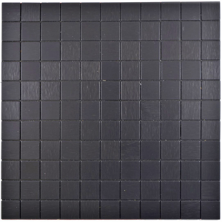 Svart Självhäftande Metall Mosaik Silk | Ekosten.se