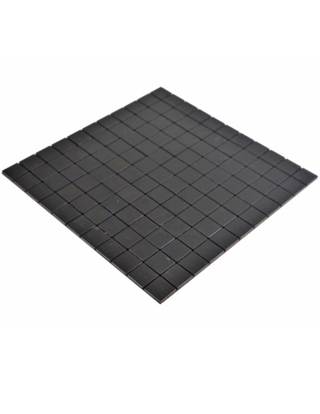 Svart Självhäftande Metall Mosaik Silk | Ekosten.se