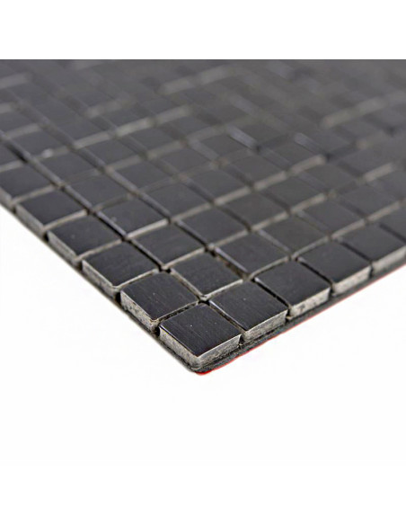 Självhäftande Metall Mosaik Svart Silk | Ekosten.se