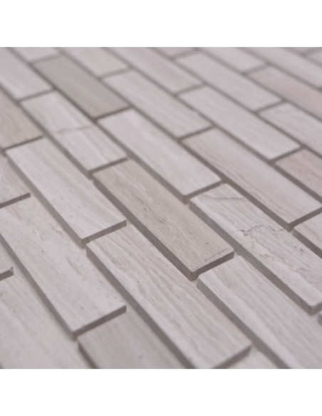 Självhäftande Mosaik Marmor Wood | Ekosten.se