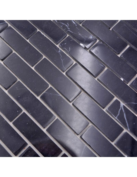 Självhäftande Mosaik Marmor Nero | Ekosten.se